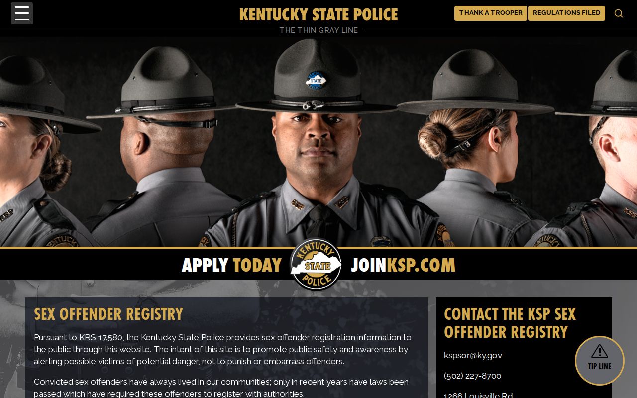 Jefferson County residents directory Kentucky safety registry